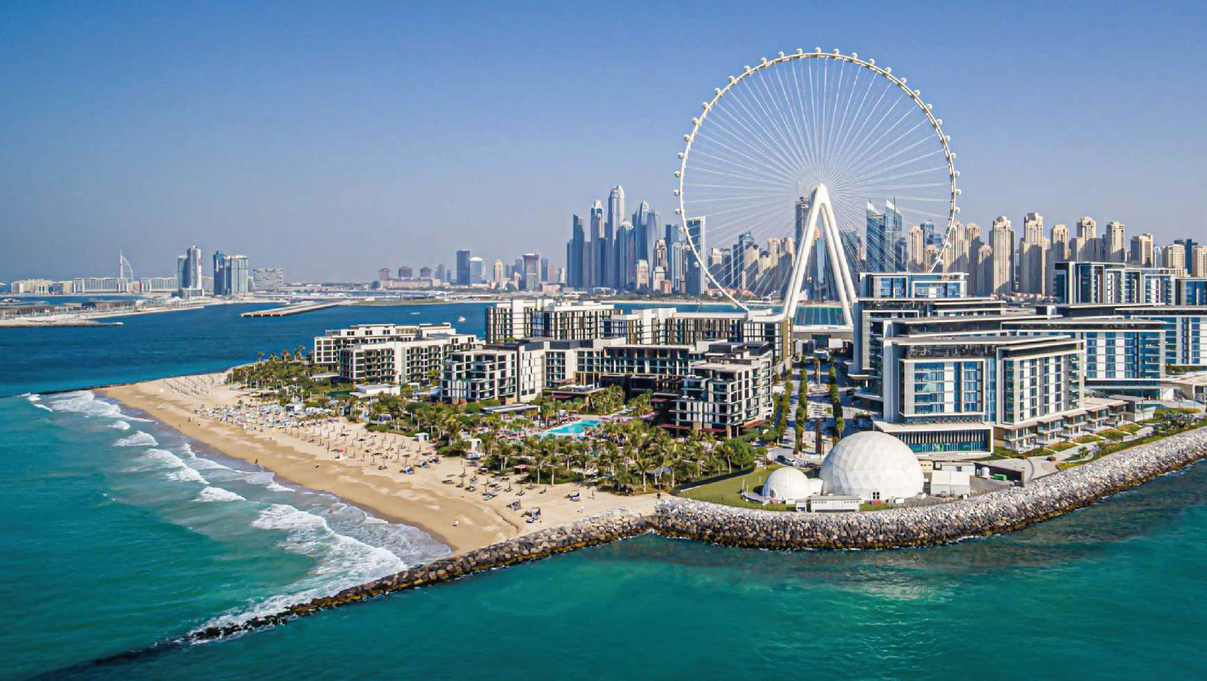 4-Bed Corner Apartment - Partial Sea View